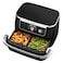 Ninja XXXL FlexDrawer Air Fryer, AF500ME, Black and Silver, 10.4 L