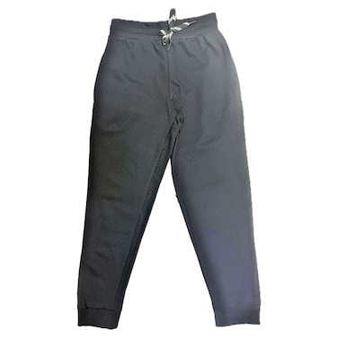 Boys Plain Drawstring Jogger Pants with Ribbed Cuffs, 4-16 Years, Assorted