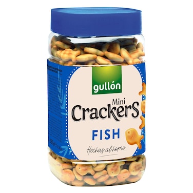 Gullon Fish Shape Mini Crackers, 350g