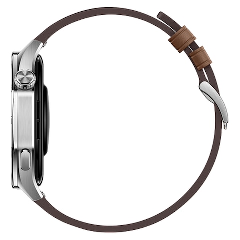 Huawei Watch GT5 Vili with Brown Composite Leather Strap