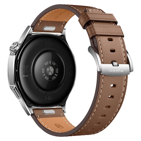 Huawei Watch GT5 Vili with Brown Composite Leather Strap