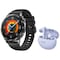 Huawei GT5 Smartwatch Black 46mm and FreeBuds 5i Truly Wireless Bluetooth In-Ear Earbuds