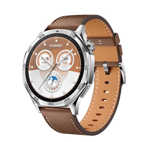 Huawei Watch GT5 Vili with Brown Composite Leather Strap + Freebuds5i