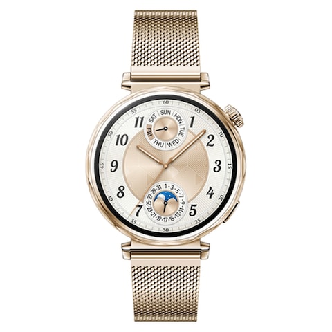 Huawei Watch GT5 Jana Gold with Gold Milanese Strap