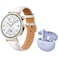 Huawei GT5 Smartwatch White 41mm and FreeBuds 5i Truly Wireless Bluetooth In-Ear Earbuds