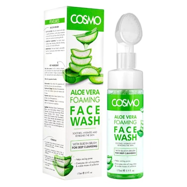 Cosmo Aloe Vera Foaming Face Wash 175ml