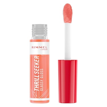 Rimmel London Thrill Seeker Lip Gloss, 250 Peachy Vibes