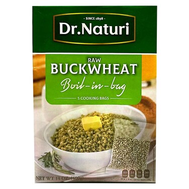 Dr. Naturi Green Buckwheat Boil-in-Bag 400g