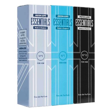 Milton-Llyod Essentials Eau De Parfum for Men 50ml Pack of 3