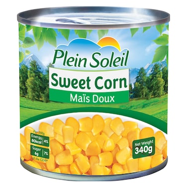 Plein Soleil Sweet Corn, 340g