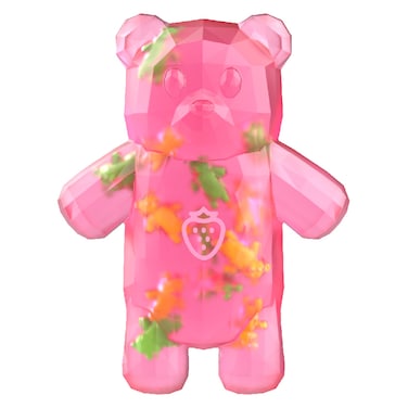 Crystal Gummy Bears Series Animal Figure Toy 14cm