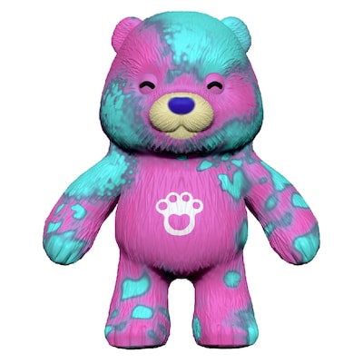 Stretchapalz Tie Dye Bears Animal Figure Toy 14cm