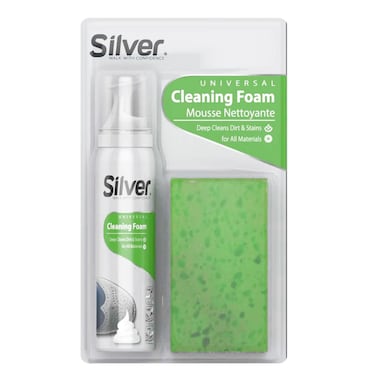 Silver Cleaning Foam with Sponge 125ml