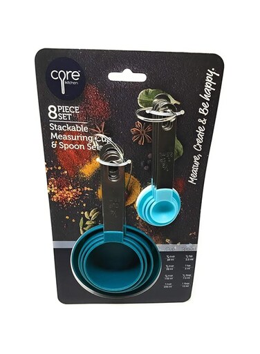 Core Kitchen 8 Pieces Everyday Measuring Set