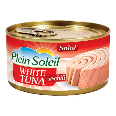 بلين سولي تونة بيضاء صلبة مع الفلفل الحار، 170 غرام