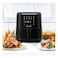 Nutricook Air Fryer, AF205, Black, 5.5 L