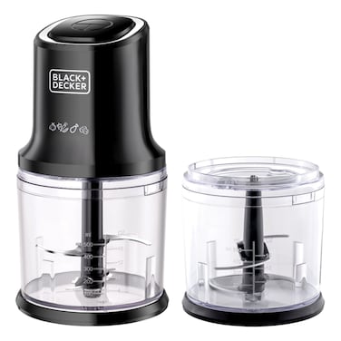 Black &amp; Decker Multifunctional Vertical Chopper FC500J-B5, Black, 500ml