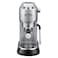 DeLonghi Dedica Arte Espresso Coffee Maker Machine EC885.M, 1300 W, 1.1 L, Metal, Metal, Buttons Control