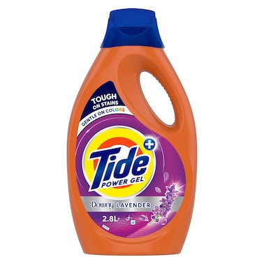 Tide Core+ Power Gel Liquid Detergent Downy Lavender 2.8L