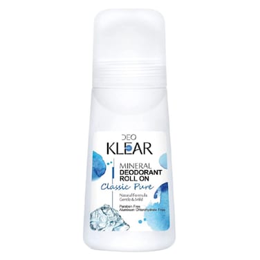 DeoKlear Mineral Deodorant Roll-on Classic Pure 65ml