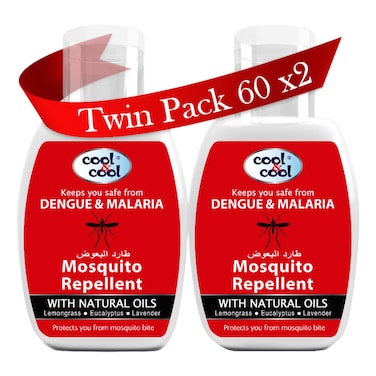 Cool &amp; Cool Mosquito Repellent Gel 60ml Pack of 2