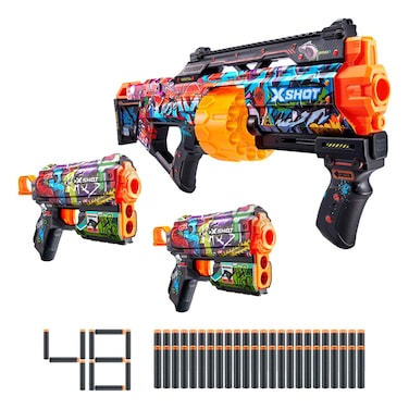 Zuru X-Shot Skins Last Stand Blaster Gun Combo Pack