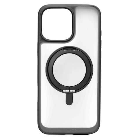 Anker MagGo Magnetic Case Cover with 360-degree Ring Stand for Apple iPhone 16 Pro Black