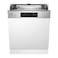 Electrolux Built in 60cm Semi Integrated Dishwasher, 13 Place Setting and 8 Programs, Inverter Motor, Advanced AirDry Technology, GlassCare and ExtraHygiene Program Made in Poland, EES47310IX