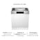 Electrolux Built in 60cm Semi Integrated Dishwasher, 13 Place Setting and 8 Programs, Inverter Motor, Advanced AirDry Technology, GlassCare and ExtraHygiene Program Made in Poland, EES47310IX