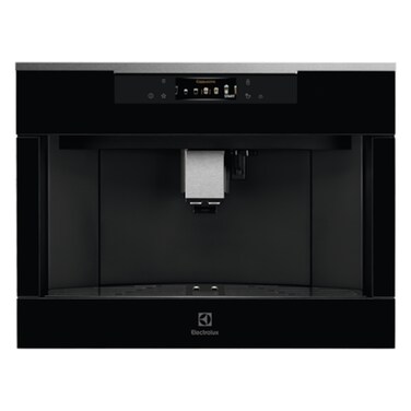 Electrolux UltimateTaste 900 Built-in Coffee Maker KBC85X, 56cm, Stainless Steel and Black Glass Stainless Steel, 15 Bar Pressure