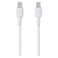 Aukey Circlet CC Nylon Braided USB-C To USB-C Data Sync And Charging Cable White 1.8m 60W
