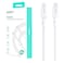Aukey Circlet CL Nylon Braided USB-C To Lightning Data Sync And Charging Cable White 1m