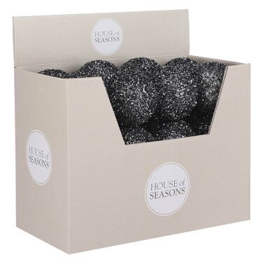 House of Seasons Unbreakable Bauble Display Box Anthracite