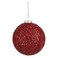House of Seasons Unbreakable Bauble Display Box Red