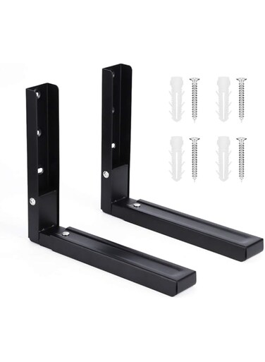 Seathkoa Oven Shelf, Strong Microwave Holder Wall-mounted for Computer for Kitchen Microwave Oven
