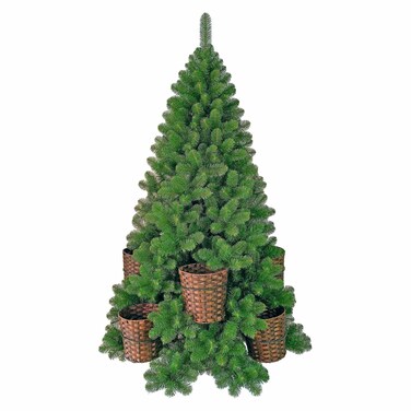 Basket Tips Christmas Tree Green