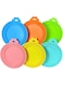 6 pack Silicone Cat Dog Food Can Covers Lids, Universal 3 Sizes Fit for 3oz, 5.5oz, 6.5oz, 13oz, 13.2oz Pet Food Cans, BPA Free, Reusable