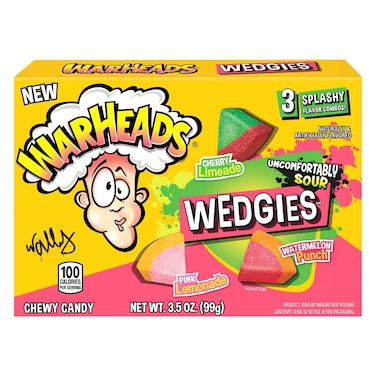 Warheads Sour Wedgies, 99g