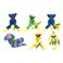 PhatMojo Poppy Series 2 Playtime Coloured Plush Toy Display Box 6 PCS