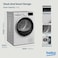 Beko 9 kg Condenser Tumble Dryer, 15 Programmes, Low Noise, AquaWave , Advanced Sensor Drying, Reversable Door, Drum Light,Digital Display,DC9W(White)