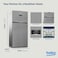 Beko Refrigerator 650 Litres Gross(630 Net)Capacity,Top Mount, No Frost,Low Noise,10 Years Warranty on ProSmart Inverter Compressor,RDNE850L22X(Silver)
