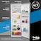 Beko Refrigerator 350 Litres Gross(314 Net)Capacity, Top Mount, No Frost,10 Years Warranty on ProSmart Inverter Compressor,RDNE350K30XBN(Silver)