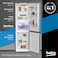 Beko Refrigerator 366 Litres Gross(316 Net)Capacity, Bottom Mount, No Frost,Low Noise,10 Years Warranty on ProSmart Inverter Compressor,RDNE400CS(Inox)