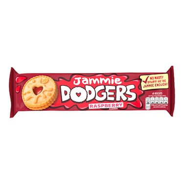 Burtons Jammie Dodgers Raspberry Flavour Biscuits 140g