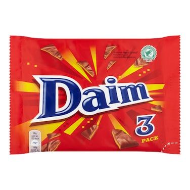 Daim Chocolate Bar 3 Bars 84g