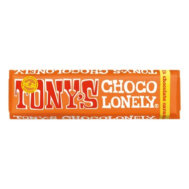 Tony's Chocolonely Caramel Sea Salt Milk Chocolate Small Bar 47g