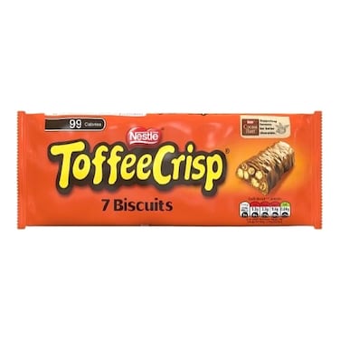 Nestle Toffee Crisp Biscuits Chocolate Bar 130.9g