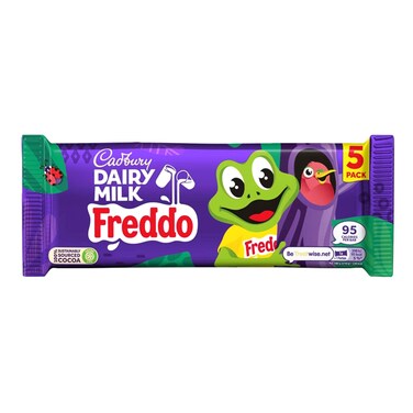 Cadbury Dairy Milk Freddo Chocolate Bar 5 Bars 90g