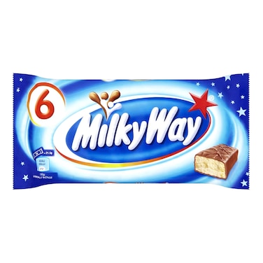 Milky Way Chocolate Bar 6 Bars 129g