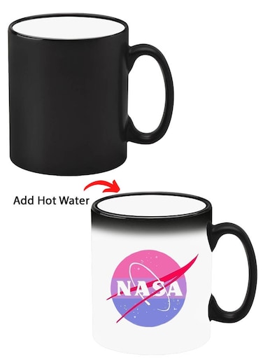Colour Changing Heat Sensitive Magic Mug - Add Hot Tea or Coffee Nasa For Home Office Gift Kids Men Women
